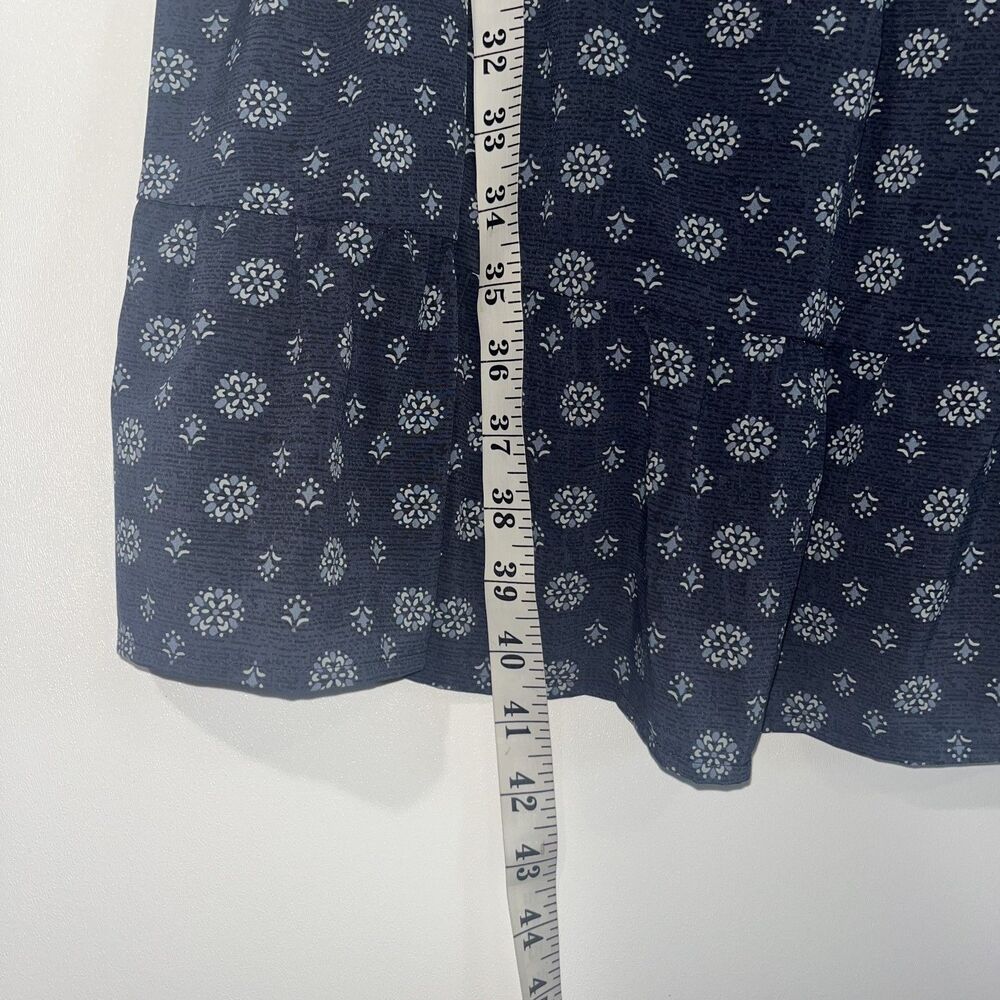 Toad & Co Athletic Tank Dress Navy Flowy Athleisure Hiking Pickleball Comfort M - Picture 3 of 8